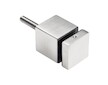 Bodový držák skla 40x40mm - sklo 8-21.52mm,aisi304,na jekl, brus