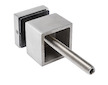 Bodový držák skla 40x40mm - sklo 8-21.52mm,aisi304,na jekl, brus