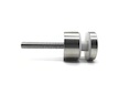 Bodový držák skla průměr 40x20mm - sklo 4-21.52mm,aisi304,na jekl, brus