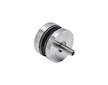 Bodový držák skla průměr 50mm M10 se závitem - sklo 8-21.52mm,aisi304,na jekl, brus