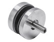 Bodový držák skla průměr 50mm M8 - sklo 8-21.52mm,aisi304,na jekl, brus