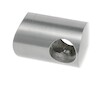 Držák prutové výplně koncový levý pro prut 10mm,aisi304, na trubku 42.4, brus