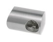 Držák prutové výplně koncový levý pro prut 12mm,aisi304, na trubku 42.4, brus