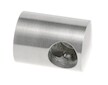Držák prutové výplně koncový levý pro prut 16mm,aisi304, na jekl, brus