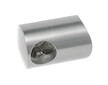 Držák prutové výplně koncový pravý pro prut 12mm,aisi304, na trubku 42.4, brus