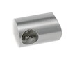 Držák prutové výplně koncový pravý pro prut 12mm,aisi304, na trubku 42.4, lesk