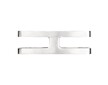Držák skla 180° 95x45x30mm s kolíkem, sklo 6-12.76mm - aisi304, brus