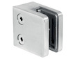 Držák skla 45x45x26mm, sklo 6-10.76mm - aisi304, na jekl, brus