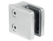 Držák skla 45x45x26mm, sklo 6-10.76mm - aisi304, na trubku 42.4, lesk