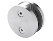 Držák skla dvoustraný pr. 60mm, sklo 8-12.76mm - aisi304,na trubku 42,4, brus