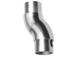 Koleno 45° a 45°, na trubku 42.4mm, aisi304, brus