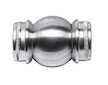 Koleno nastavitelné 90°- 180°, na trubku 42.4mm, aisi304, brus