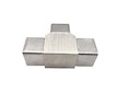 Koleno T na jekl 40x40mm, aisi304, brus