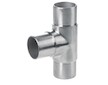 Koleno T na trubku pr.42,4mm, aisi304, brus