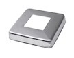 Krytka sloupku 90x90mm, díra 40x40mm, aisi 304, lesk