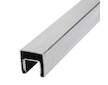 Madlo U 40x40mm, délka 2500mm,pro sklo 8-21,52mm, aisi 304, brus