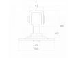 Pant s deskou 100x100mm M20
