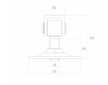 Pant s deskou 80x80mm M16