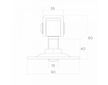 Pant s deskou 80x80mm M18