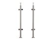 Sloupek středový pr.42,4x1060mm, pro skleněnou výplň 6-10.76mm, pro madlo pr.42,4mm, aisi 304, brus