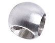 Zakončení prutové výplně 20mm, otvor pr.12mm, rohové, aisi304, brus