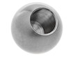 Zakončení prutové výplně pr.20mm, otvor pr.12mm, aisi304, brus