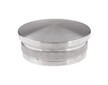 Záslepka vypouklá na trubku pr.42.4mm, aisi304, brus