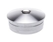 Záslepka vypouklá na trubku pr.42.4mm, M8, aisi304, brus