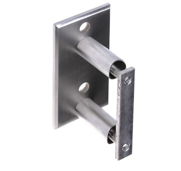 Boční držák sloupku, na trubku 42.4mm,  aisi 304, brus