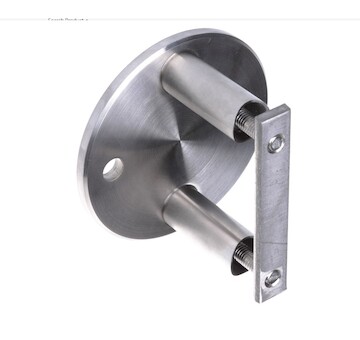 Boční držák sloupku, na trubku 42.4mm,  aisi 304, brus