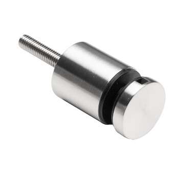 Bodový držák skla průměr 30mm - sklo 6-17.52mm,aisi304,na jekl, brus