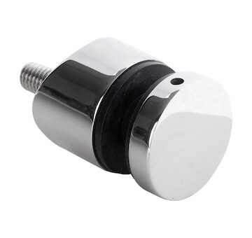 Bodový držák skla průměr 30mm - sklo 6-17.52mm,aisi304,na trubku 42.4, lesk