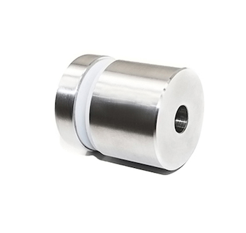 Bodový držák skla průměr 40x30mm - sklo 4-21.52mm,aisi304,na jekl, brus