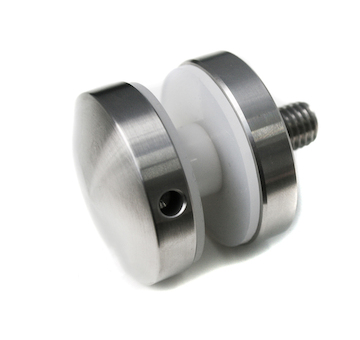 Bodový držák skla průměr 40x8mm - sklo 4-21.52mm,aisi304,na jekl, brus