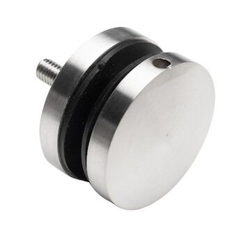 Bodový držák skla průměr 50mm M8 - sklo 8-21.52mm,aisi304,na jekl, brus