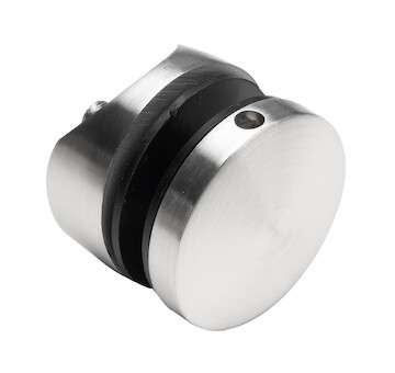 Bodový držák skla průměr 50mm - sklo 8-21.52mm,aisi304,na trubku 42.4, brus