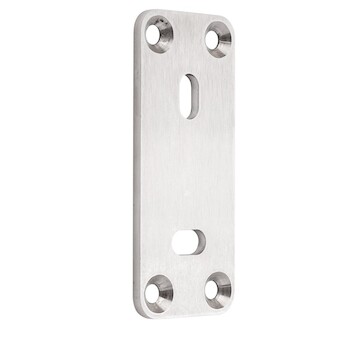 Deska bočního držáku sloupku 135x56mm,aisi 304, brus