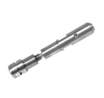 Držák lankové výplně, max. průměr lanka 8mm,aisi304, na trubku 42.4, brus