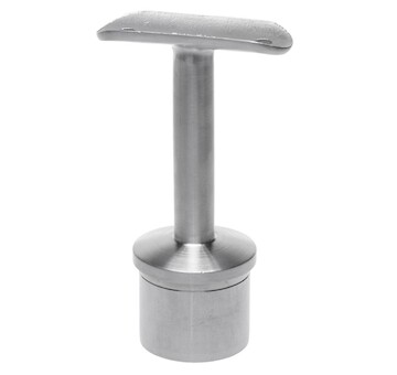 Držák madla na trubku pr.42.4mm, aisi316, brus
