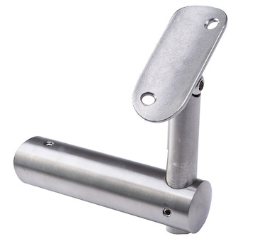Držák madla na trubku pr.42.4mm,kotvení na trubku 42.4mm, nastavitelný, aisi304, brus