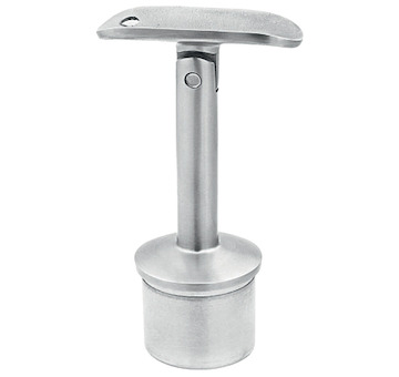 Držák madla na trubku pr.42.4mm,nastavitelný, aisi304, brus