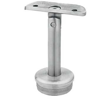 Držák madla na trubku pr.42.4mm,nastavitelný, aisi304, brus