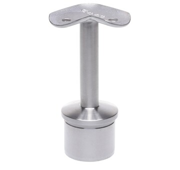 Držák madla na trubku pr.42.4mm rohový, 90°, aisi304, brus