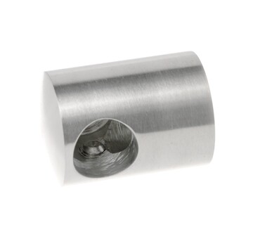 Držák prutové výplně koncový pravý pro prut 16mm,aisi304, na jekl, brus