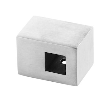 Držák prutové výplně pro prut 10x10mm,aisi304, na jekl, brus