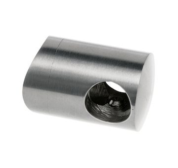 Držák prutové výplně pro prut 12mm,aisi304, na trubku 42.4, lesk