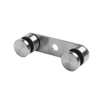 Dvoubodový držák skla 150x30mm - sklo 8-21.52mm,aisi304, brus