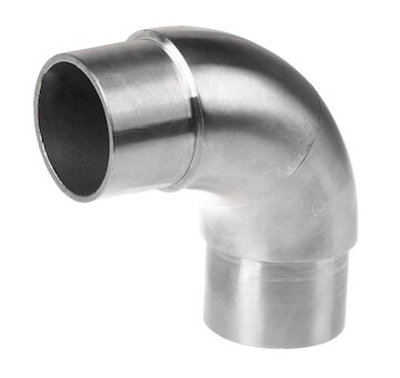 Koleno 90° na trubku 42.4mm, aisi316, lesk