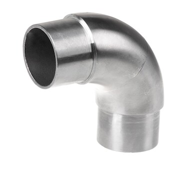 Koleno 90° na trubku 48.3mm, aisi304, brus