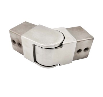 Koleno nastavitelné horní, na jekl 40x40mm, aisi304, brus